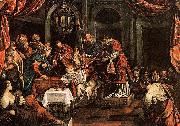 Domenico Tintoretto The Circumcision oil painting